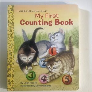 A Little Golden Board Book “My First Counting Book” by Lilian Moore​